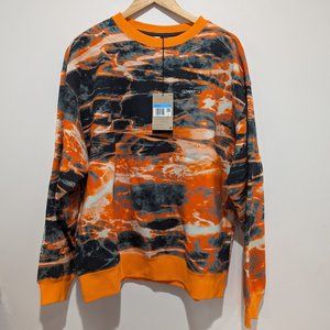 NWT Nike ACG Therma-Fit All Over Print Crew Neck Sweatshirt